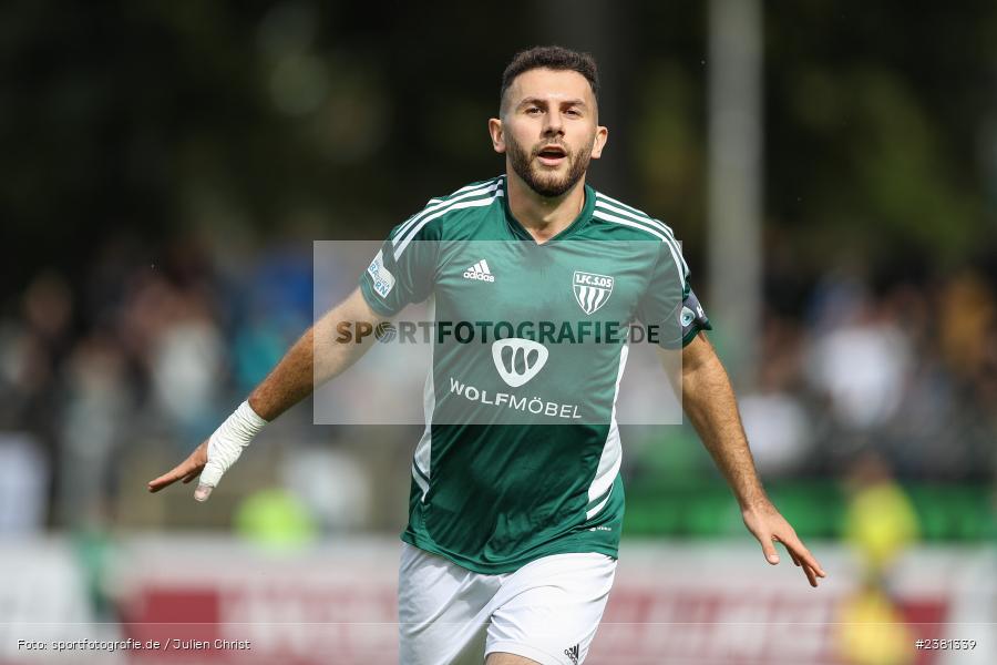 Adrian Istrefi, Sachs Stadion, Schweinfurt, 23.09.2023, sport, action, BFV, Fussball, Saison 2023/2024, 11. Spieltag, Regionalliga Bayern, TGM, FCS, Türkgücü München, 1. FC Schweinfurt 1905 - Bild-ID: 2381339