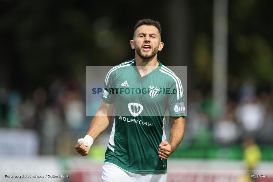 Adrian Istrefi, Sachs Stadion, Schweinfurt, 23.09.2023, sport, action, BFV, Fussball, Saison 2023/2024, 11. Spieltag, Regionalliga Bayern, TGM, FCS, Türkgücü München, 1. FC Schweinfurt 1905 - Bild-ID: 2381343