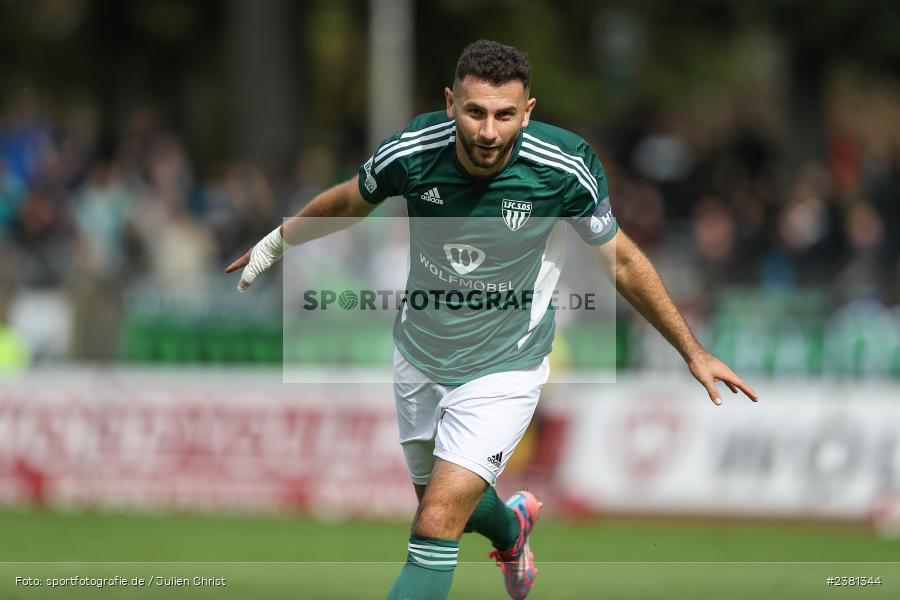 Adrian Istrefi, Sachs Stadion, Schweinfurt, 23.09.2023, sport, action, BFV, Fussball, Saison 2023/2024, 11. Spieltag, Regionalliga Bayern, TGM, FCS, Türkgücü München, 1. FC Schweinfurt 1905 - Bild-ID: 2381344