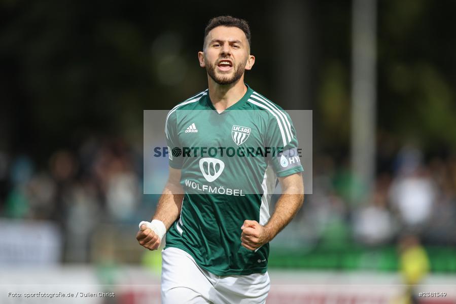Adrian Istrefi, Sachs Stadion, Schweinfurt, 23.09.2023, sport, action, BFV, Fussball, Saison 2023/2024, 11. Spieltag, Regionalliga Bayern, TGM, FCS, Türkgücü München, 1. FC Schweinfurt 1905 - Bild-ID: 2381349