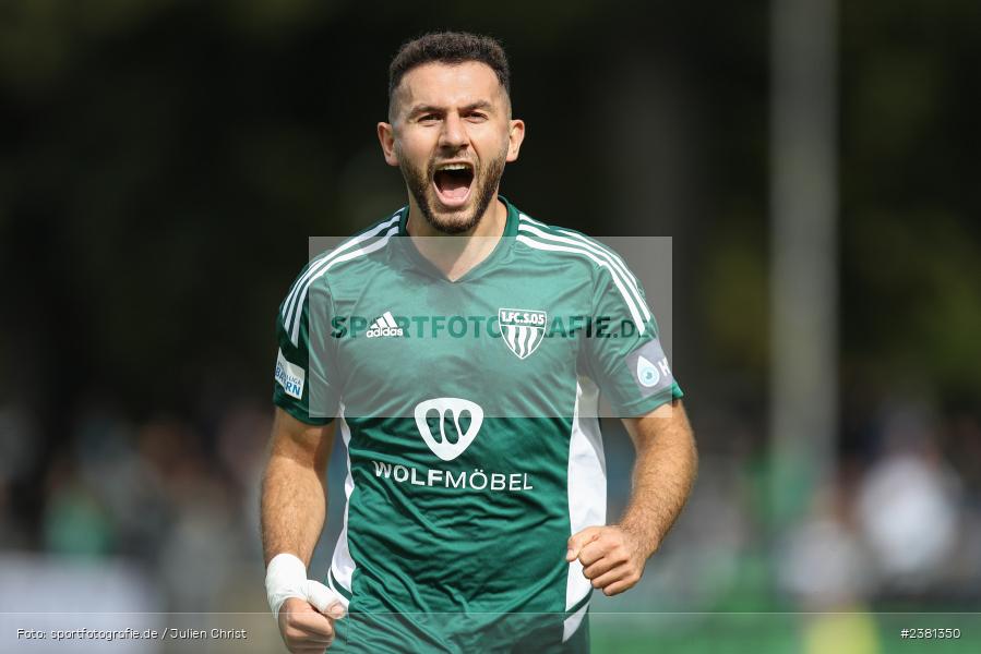 Adrian Istrefi, Sachs Stadion, Schweinfurt, 23.09.2023, sport, action, BFV, Fussball, Saison 2023/2024, 11. Spieltag, Regionalliga Bayern, TGM, FCS, Türkgücü München, 1. FC Schweinfurt 1905 - Bild-ID: 2381350