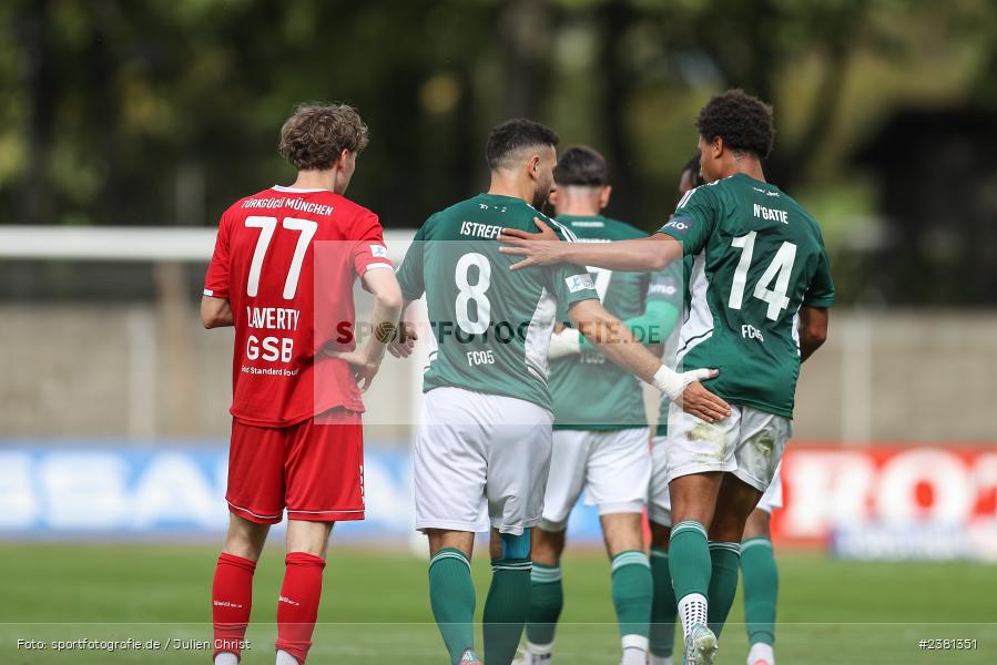 Adrian Istrefi, Sachs Stadion, Schweinfurt, 23.09.2023, sport, action, BFV, Fussball, Saison 2023/2024, 11. Spieltag, Regionalliga Bayern, TGM, FCS, Türkgücü München, 1. FC Schweinfurt 1905 - Bild-ID: 2381351
