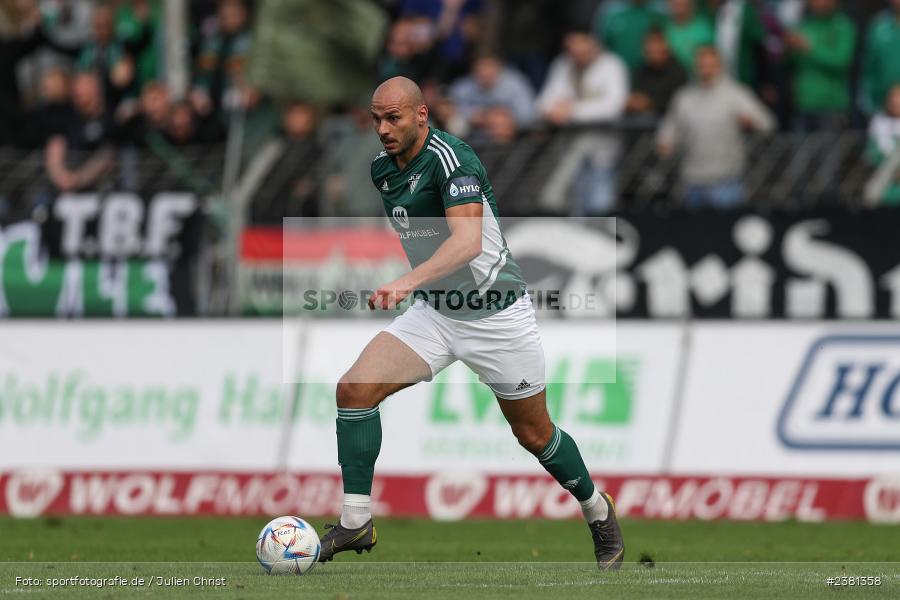 Adam Jabiri, Sachs Stadion, Schweinfurt, 23.09.2023, sport, action, BFV, Fussball, Saison 2023/2024, 11. Spieltag, Regionalliga Bayern, TGM, FCS, Türkgücü München, 1. FC Schweinfurt 1905 - Bild-ID: 2381358