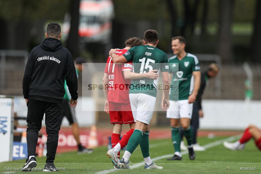 Benedict Laverty, Sachs Stadion, Schweinfurt, 23.09.2023, sport, action, BFV, Fussball, Saison 2023/2024, 11. Spieltag, Regionalliga Bayern, TGM, FCS, Türkgücü München, 1. FC Schweinfurt 1905 - Bild-ID: 2381362