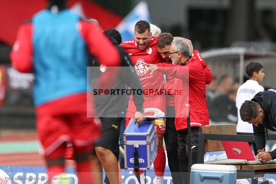 Maximilian Berwein, Sachs Stadion, Schweinfurt, 23.09.2023, sport, action, BFV, Fussball, Saison 2023/2024, 11. Spieltag, Regionalliga Bayern, TGM, FCS, Türkgücü München, 1. FC Schweinfurt 1905 - Bild-ID: 2381365