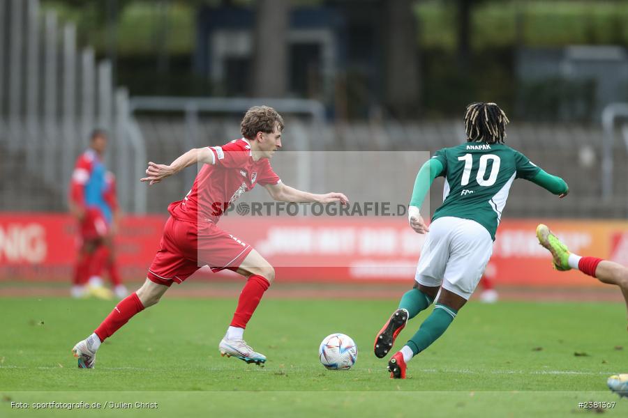Benedict Laverty, Sachs Stadion, Schweinfurt, 23.09.2023, sport, action, BFV, Fussball, Saison 2023/2024, 11. Spieltag, Regionalliga Bayern, TGM, FCS, Türkgücü München, 1. FC Schweinfurt 1905 - Bild-ID: 2381367
