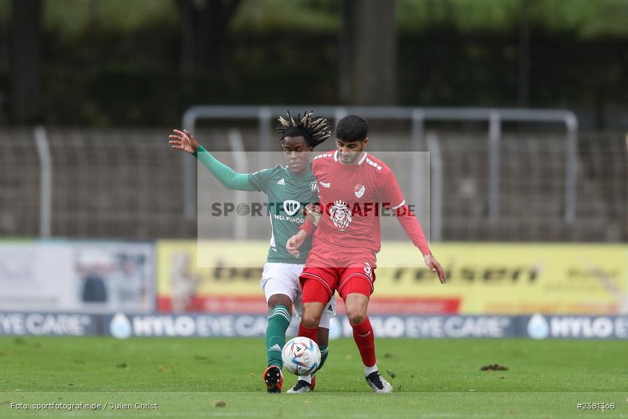 Ishak Karaogul, Sachs Stadion, Schweinfurt, 23.09.2023, sport, action, BFV, Fussball, Saison 2023/2024, 11. Spieltag, Regionalliga Bayern, TGM, FCS, Türkgücü München, 1. FC Schweinfurt 1905 - Bild-ID: 2381368