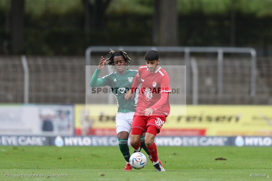 Ishak Karaogul, Sachs Stadion, Schweinfurt, 23.09.2023, sport, action, BFV, Fussball, Saison 2023/2024, 11. Spieltag, Regionalliga Bayern, TGM, FCS, Türkgücü München, 1. FC Schweinfurt 1905 - Bild-ID: 2381369