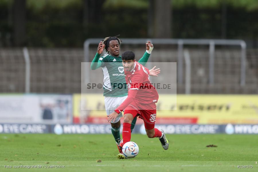 Ishak Karaogul, Sachs Stadion, Schweinfurt, 23.09.2023, sport, action, BFV, Fussball, Saison 2023/2024, 11. Spieltag, Regionalliga Bayern, TGM, FCS, Türkgücü München, 1. FC Schweinfurt 1905 - Bild-ID: 2381370