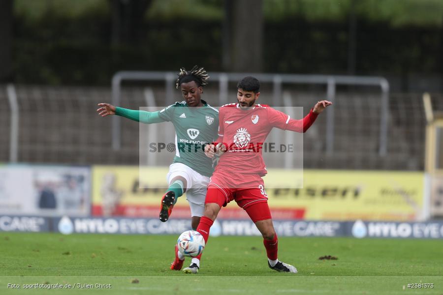 Ishak Karaogul, Sachs Stadion, Schweinfurt, 23.09.2023, sport, action, BFV, Fussball, Saison 2023/2024, 11. Spieltag, Regionalliga Bayern, TGM, FCS, Türkgücü München, 1. FC Schweinfurt 1905 - Bild-ID: 2381373