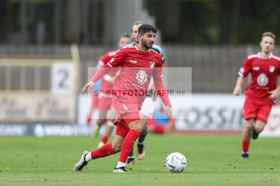 Ishak Karaogul, Sachs Stadion, Schweinfurt, 23.09.2023, sport, action, BFV, Fussball, Saison 2023/2024, 11. Spieltag, Regionalliga Bayern, TGM, FCS, Türkgücü München, 1. FC Schweinfurt 1905 - Bild-ID: 2381374