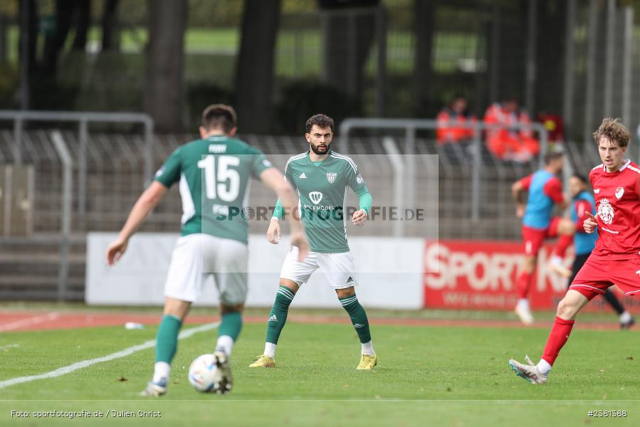 Taha Aksu, Sachs Stadion, Schweinfurt, 23.09.2023, sport, action, BFV, Fussball, Saison 2023/2024, 11. Spieltag, Regionalliga Bayern, TGM, FCS, Türkgücü München, 1. FC Schweinfurt 1905 - Bild-ID: 2381388