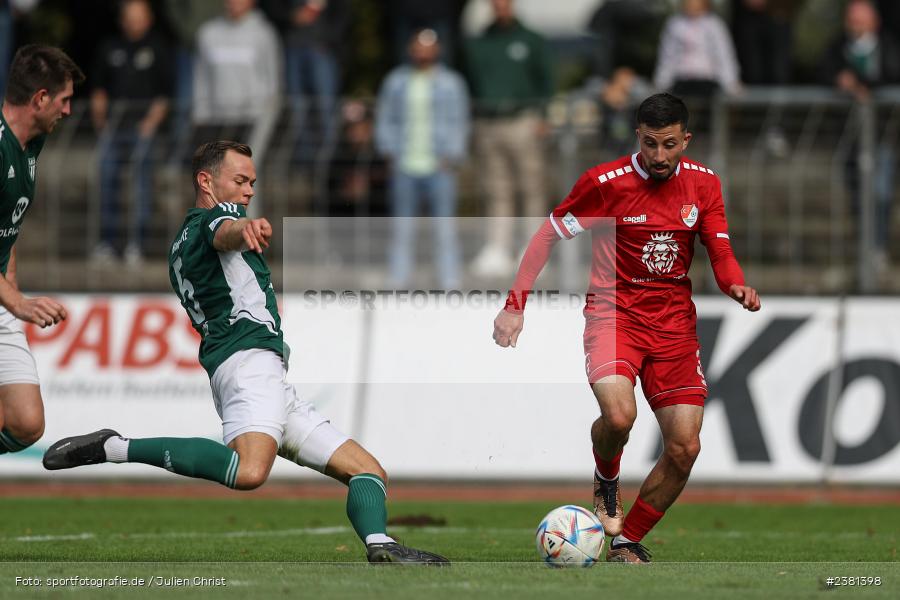 Emre Tunc, Sachs Stadion, Schweinfurt, 23.09.2023, sport, action, BFV, Fussball, Saison 2023/2024, 11. Spieltag, Regionalliga Bayern, TGM, FCS, Türkgücü München, 1. FC Schweinfurt 1905 - Bild-ID: 2381398