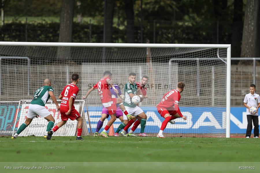 Adrian Istrefi, Sachs Stadion, Schweinfurt, 23.09.2023, sport, action, BFV, Fussball, Saison 2023/2024, 11. Spieltag, Regionalliga Bayern, TGM, FCS, Türkgücü München, 1. FC Schweinfurt 1905 - Bild-ID: 2381402