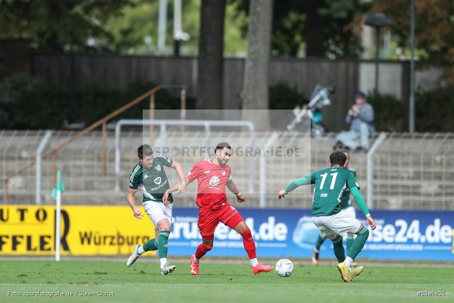 Ünal Tosun, Sachs Stadion, Schweinfurt, 23.09.2023, sport, action, BFV, Fussball, Saison 2023/2024, 11. Spieltag, Regionalliga Bayern, TGM, FCS, Türkgücü München, 1. FC Schweinfurt 1905 - Bild-ID: 2381403