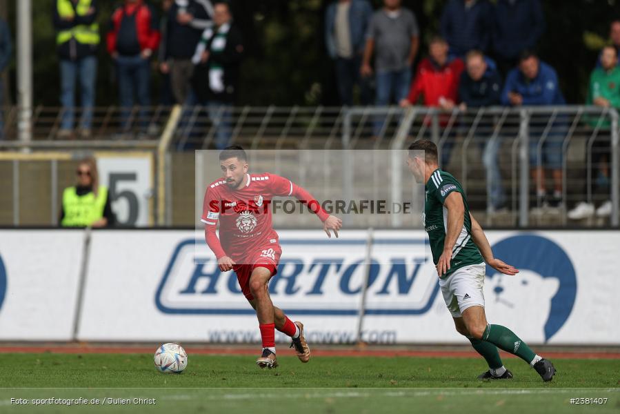 Emre Tunc, Sachs Stadion, Schweinfurt, 23.09.2023, sport, action, BFV, Fussball, Saison 2023/2024, 11. Spieltag, Regionalliga Bayern, TGM, FCS, Türkgücü München, 1. FC Schweinfurt 1905 - Bild-ID: 2381407
