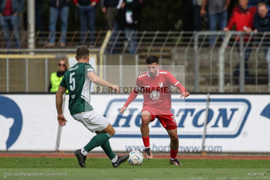 Emre Tunc, Sachs Stadion, Schweinfurt, 23.09.2023, sport, action, BFV, Fussball, Saison 2023/2024, 11. Spieltag, Regionalliga Bayern, TGM, FCS, Türkgücü München, 1. FC Schweinfurt 1905 - Bild-ID: 2381408