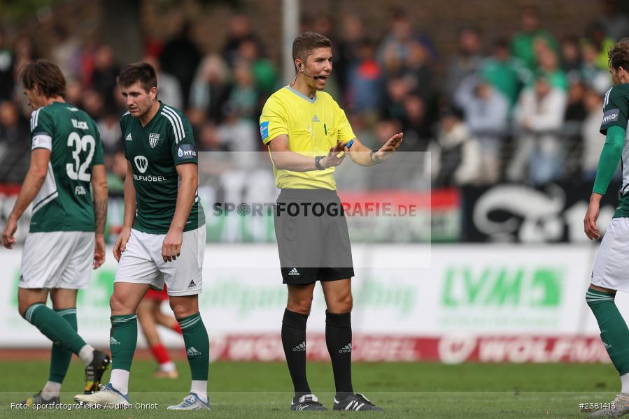 Felix Wagner, Sachs Stadion, Schweinfurt, 23.09.2023, sport, action, BFV, Fussball, Saison 2023/2024, 11. Spieltag, Regionalliga Bayern, TGM, FCS, Türkgücü München, 1. FC Schweinfurt 1905 - Bild-ID: 2381413
