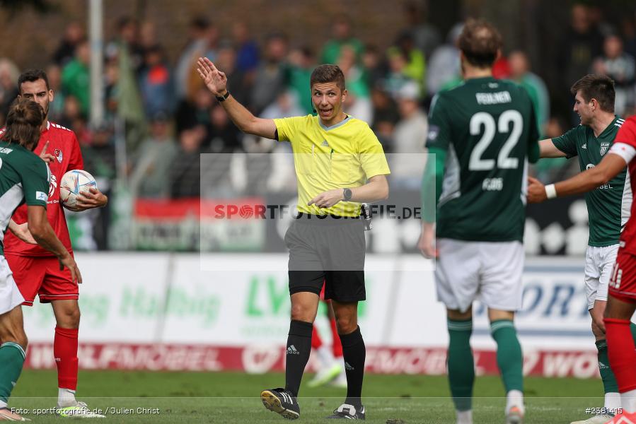 Felix Wagner, Sachs Stadion, Schweinfurt, 23.09.2023, sport, action, BFV, Fussball, Saison 2023/2024, 11. Spieltag, Regionalliga Bayern, TGM, FCS, Türkgücü München, 1. FC Schweinfurt 1905 - Bild-ID: 2381415