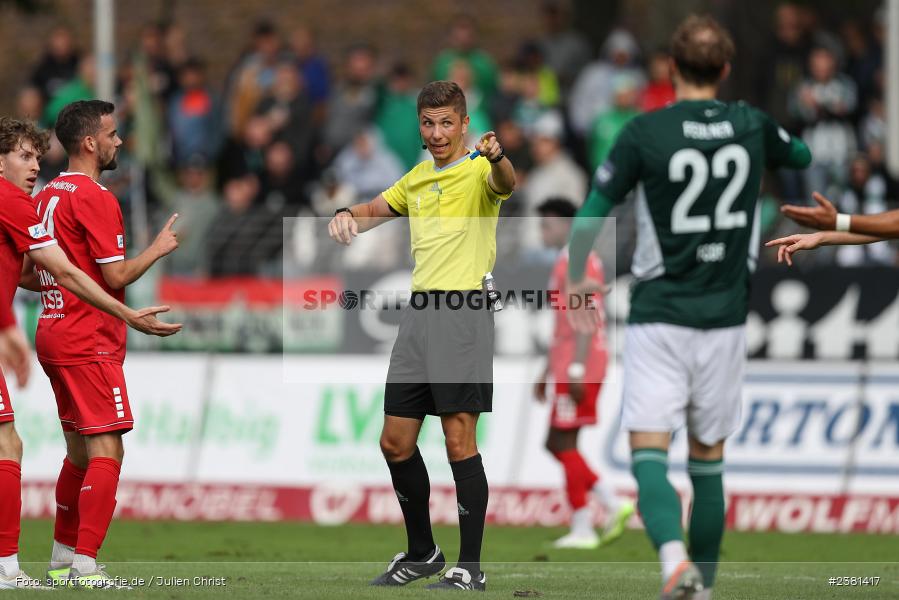 Felix Wagner, Sachs Stadion, Schweinfurt, 23.09.2023, sport, action, BFV, Fussball, Saison 2023/2024, 11. Spieltag, Regionalliga Bayern, TGM, FCS, Türkgücü München, 1. FC Schweinfurt 1905 - Bild-ID: 2381417