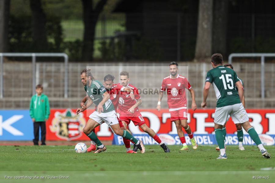 Kristian Böhnlein, Sachs Stadion, Schweinfurt, 23.09.2023, sport, action, BFV, Fussball, Saison 2023/2024, 11. Spieltag, Regionalliga Bayern, TGM, FCS, Türkgücü München, 1. FC Schweinfurt 1905 - Bild-ID: 2381425