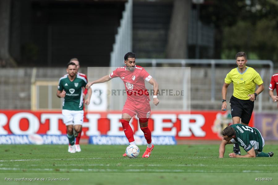 Ünal Tosun, Sachs Stadion, Schweinfurt, 23.09.2023, sport, action, BFV, Fussball, Saison 2023/2024, 11. Spieltag, Regionalliga Bayern, TGM, FCS, Türkgücü München, 1. FC Schweinfurt 1905 - Bild-ID: 2381429