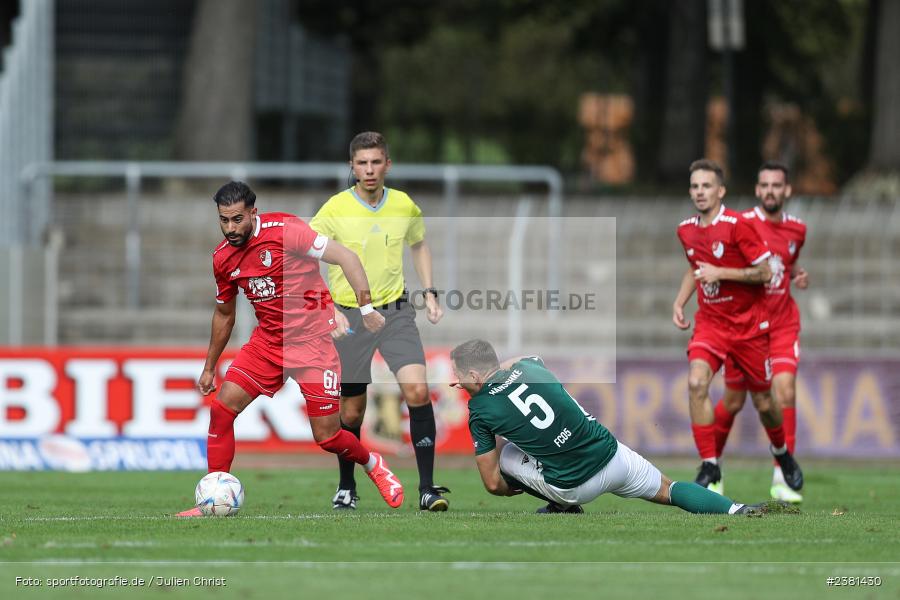 Ünal Tosun, Sachs Stadion, Schweinfurt, 23.09.2023, sport, action, BFV, Fussball, Saison 2023/2024, 11. Spieltag, Regionalliga Bayern, TGM, FCS, Türkgücü München, 1. FC Schweinfurt 1905 - Bild-ID: 2381430