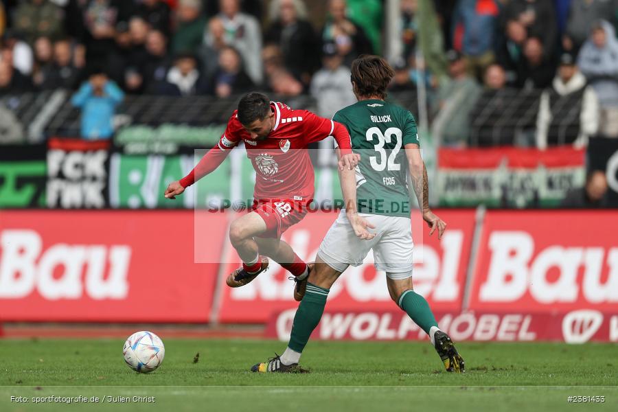 Emre Tunc, Sachs Stadion, Schweinfurt, 23.09.2023, sport, action, BFV, Fussball, Saison 2023/2024, 11. Spieltag, Regionalliga Bayern, TGM, FCS, Türkgücü München, 1. FC Schweinfurt 1905 - Bild-ID: 2381433