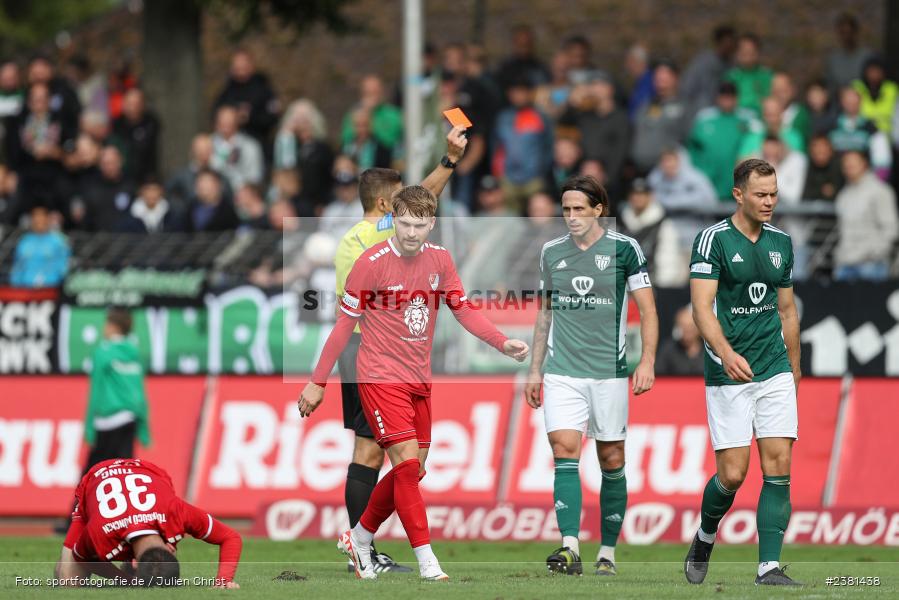 Emre Tunc, Sachs Stadion, Schweinfurt, 23.09.2023, sport, action, BFV, Fussball, Saison 2023/2024, 11. Spieltag, Regionalliga Bayern, TGM, FCS, Türkgücü München, 1. FC Schweinfurt 1905 - Bild-ID: 2381438