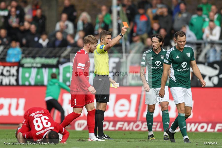 Emre Tunc, Sachs Stadion, Schweinfurt, 23.09.2023, sport, action, BFV, Fussball, Saison 2023/2024, 11. Spieltag, Regionalliga Bayern, TGM, FCS, Türkgücü München, 1. FC Schweinfurt 1905 - Bild-ID: 2381439