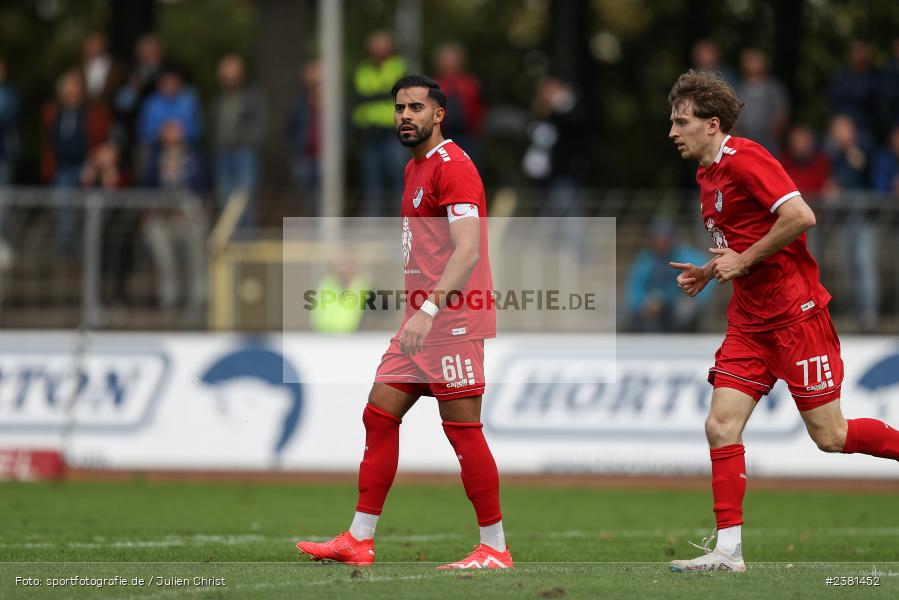 Ünal Tosun, Sachs Stadion, Schweinfurt, 23.09.2023, sport, action, BFV, Fussball, Saison 2023/2024, 11. Spieltag, Regionalliga Bayern, TGM, FCS, Türkgücü München, 1. FC Schweinfurt 1905 - Bild-ID: 2381452