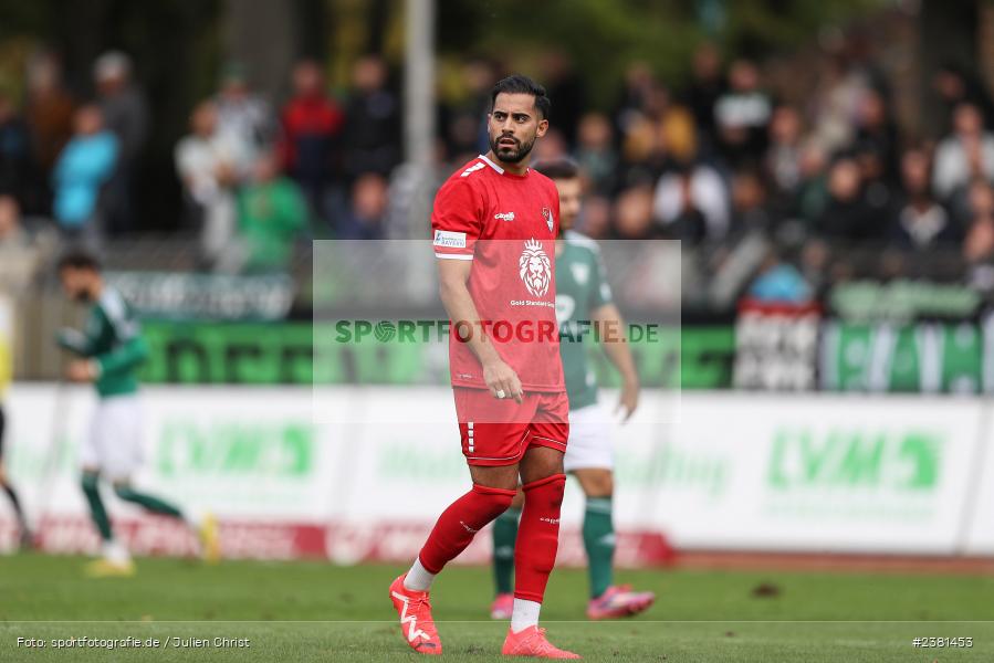 Ünal Tosun, Sachs Stadion, Schweinfurt, 23.09.2023, sport, action, BFV, Fussball, Saison 2023/2024, 11. Spieltag, Regionalliga Bayern, TGM, FCS, Türkgücü München, 1. FC Schweinfurt 1905 - Bild-ID: 2381453