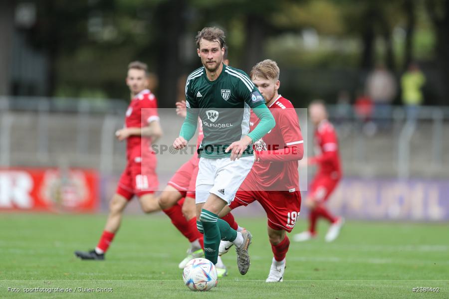 Tom Feulner, Sachs Stadion, Schweinfurt, 23.09.2023, sport, action, BFV, Fussball, Saison 2023/2024, 11. Spieltag, Regionalliga Bayern, TGM, FCS, Türkgücü München, 1. FC Schweinfurt 1905 - Bild-ID: 2381462