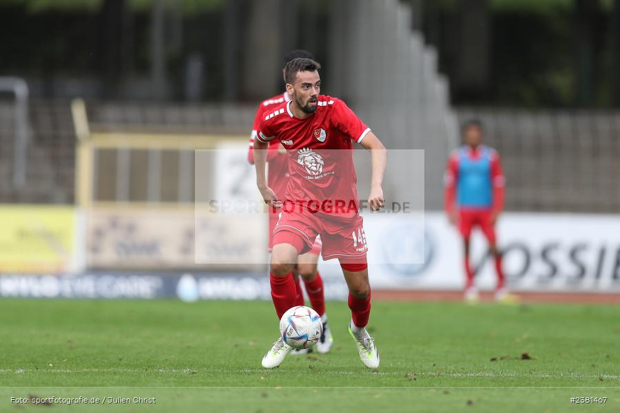 Marco Hingerl, Sachs Stadion, Schweinfurt, 23.09.2023, sport, action, BFV, Fussball, Saison 2023/2024, 11. Spieltag, Regionalliga Bayern, TGM, FCS, Türkgücü München, 1. FC Schweinfurt 1905 - Bild-ID: 2381467