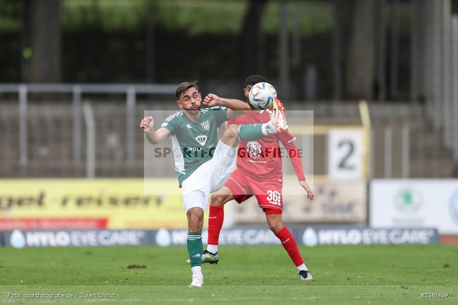 Severo Sturm, Sachs Stadion, Schweinfurt, 23.09.2023, sport, action, BFV, Fussball, Saison 2023/2024, 11. Spieltag, Regionalliga Bayern, TGM, FCS, Türkgücü München, 1. FC Schweinfurt 1905 - Bild-ID: 2381469