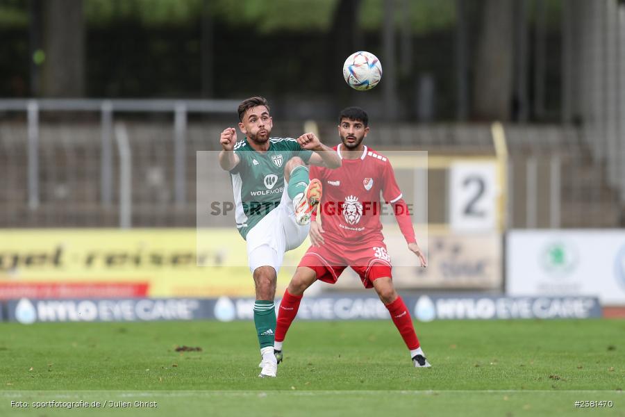 Severo Sturm, Sachs Stadion, Schweinfurt, 23.09.2023, sport, action, BFV, Fussball, Saison 2023/2024, 11. Spieltag, Regionalliga Bayern, TGM, FCS, Türkgücü München, 1. FC Schweinfurt 1905 - Bild-ID: 2381470