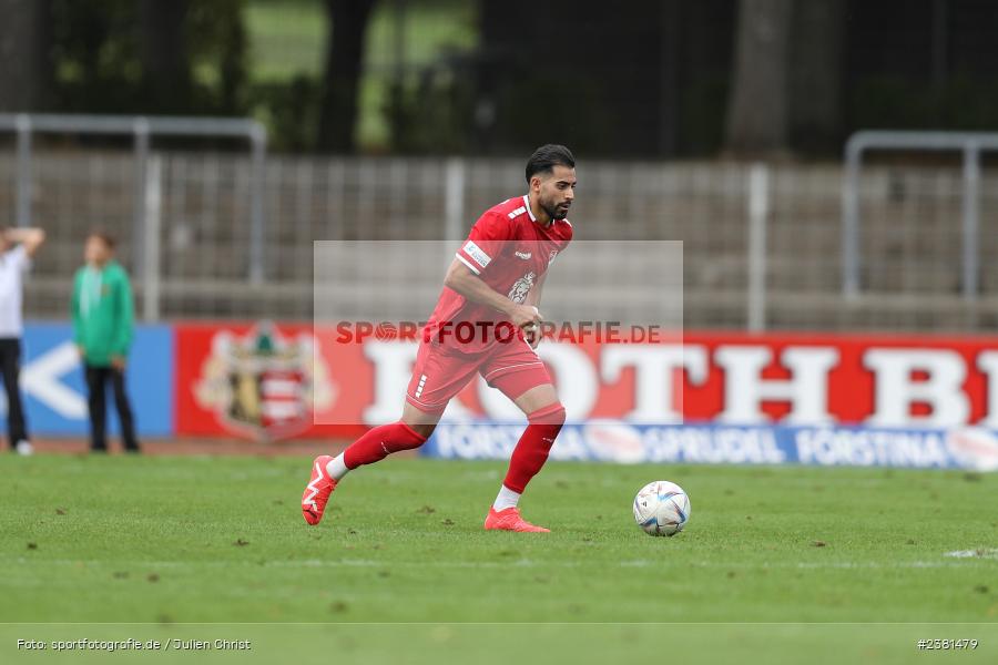 Ünal Tosun, Sachs Stadion, Schweinfurt, 23.09.2023, sport, action, BFV, Fussball, Saison 2023/2024, 11. Spieltag, Regionalliga Bayern, TGM, FCS, Türkgücü München, 1. FC Schweinfurt 1905 - Bild-ID: 2381479
