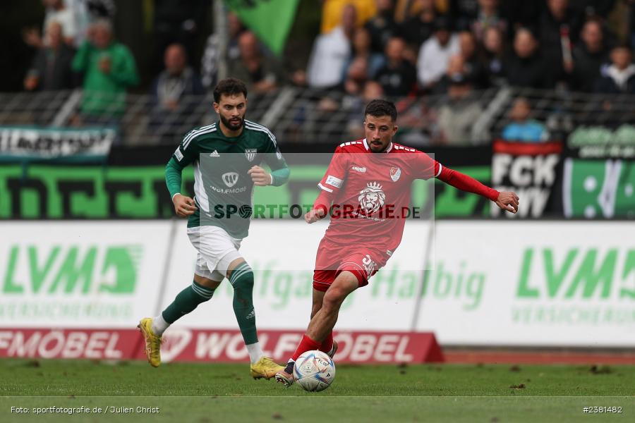 Emre Tunc, Sachs Stadion, Schweinfurt, 23.09.2023, sport, action, BFV, Fussball, Saison 2023/2024, 11. Spieltag, Regionalliga Bayern, TGM, FCS, Türkgücü München, 1. FC Schweinfurt 1905 - Bild-ID: 2381482