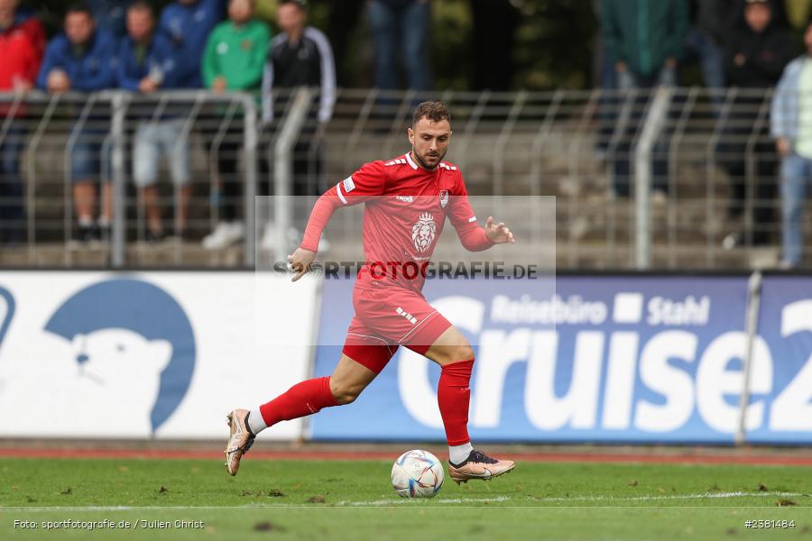 Serhat Imsak, Sachs Stadion, Schweinfurt, 23.09.2023, sport, action, BFV, Fussball, Saison 2023/2024, 11. Spieltag, Regionalliga Bayern, TGM, FCS, Türkgücü München, 1. FC Schweinfurt 1905 - Bild-ID: 2381484