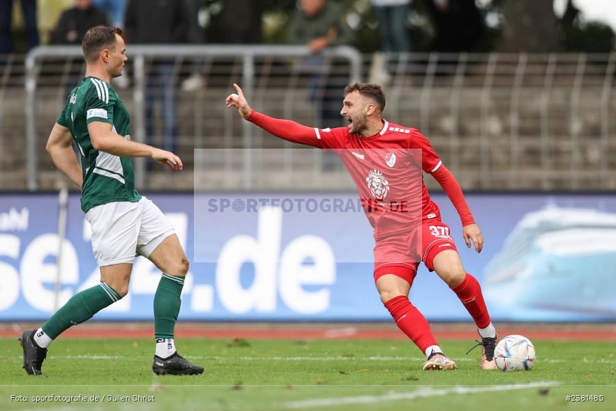 Serhat Imsak, Sachs Stadion, Schweinfurt, 23.09.2023, sport, action, BFV, Fussball, Saison 2023/2024, 11. Spieltag, Regionalliga Bayern, TGM, FCS, Türkgücü München, 1. FC Schweinfurt 1905 - Bild-ID: 2381485