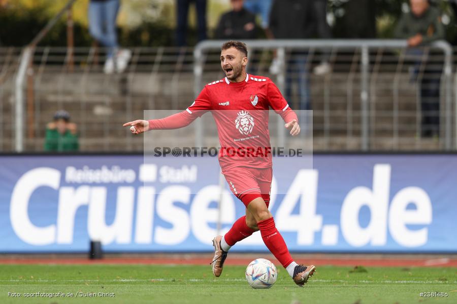 Serhat Imsak, Sachs Stadion, Schweinfurt, 23.09.2023, sport, action, BFV, Fussball, Saison 2023/2024, 11. Spieltag, Regionalliga Bayern, TGM, FCS, Türkgücü München, 1. FC Schweinfurt 1905 - Bild-ID: 2381486