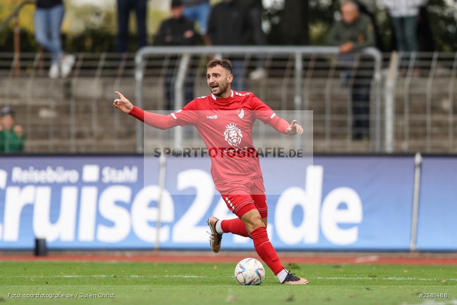Serhat Imsak, Sachs Stadion, Schweinfurt, 23.09.2023, sport, action, BFV, Fussball, Saison 2023/2024, 11. Spieltag, Regionalliga Bayern, TGM, FCS, Türkgücü München, 1. FC Schweinfurt 1905 - Bild-ID: 2381488
