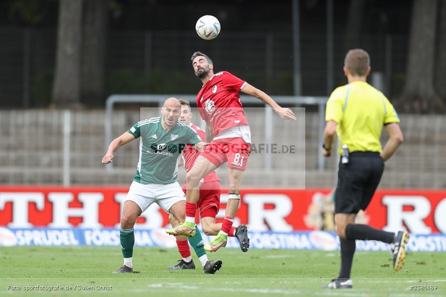 Kevin Hingerl, Sachs Stadion, Schweinfurt, 23.09.2023, sport, action, BFV, Fussball, Saison 2023/2024, 11. Spieltag, Regionalliga Bayern, TGM, FCS, Türkgücü München, 1. FC Schweinfurt 1905 - Bild-ID: 2381489