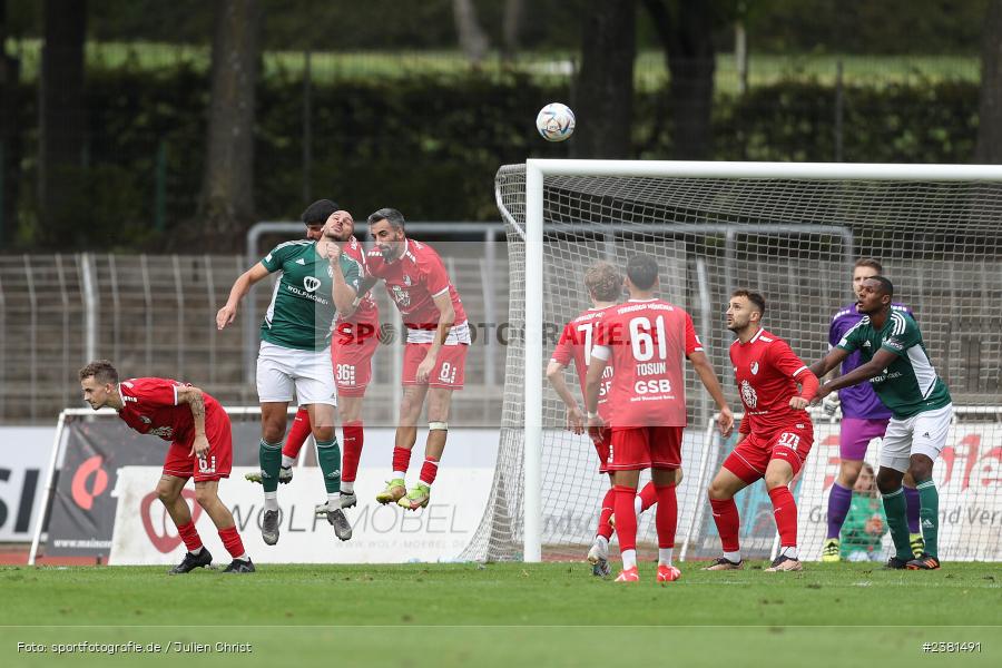 Kevin Hingerl, Sachs Stadion, Schweinfurt, 23.09.2023, sport, action, BFV, Fussball, Saison 2023/2024, 11. Spieltag, Regionalliga Bayern, TGM, FCS, Türkgücü München, 1. FC Schweinfurt 1905 - Bild-ID: 2381491