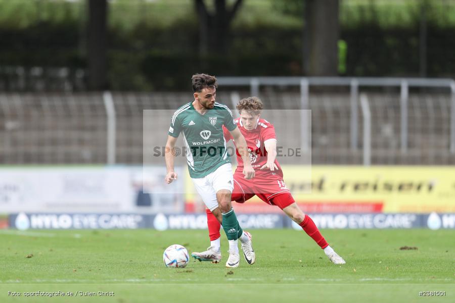 Severo Sturm, Sachs Stadion, Schweinfurt, 23.09.2023, sport, action, BFV, Fussball, Saison 2023/2024, 11. Spieltag, Regionalliga Bayern, TGM, FCS, Türkgücü München, 1. FC Schweinfurt 1905 - Bild-ID: 2381501