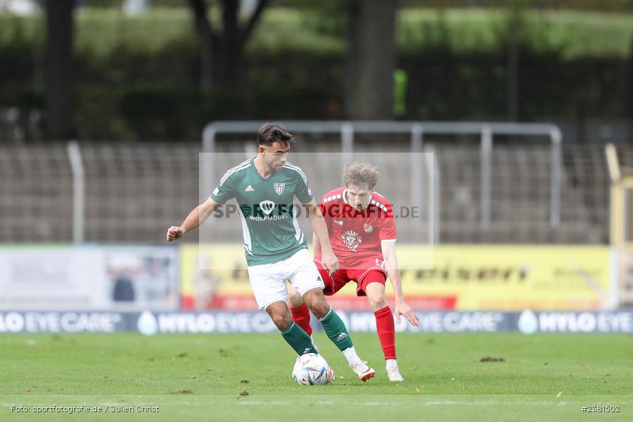 Severo Sturm, Sachs Stadion, Schweinfurt, 23.09.2023, sport, action, BFV, Fussball, Saison 2023/2024, 11. Spieltag, Regionalliga Bayern, TGM, FCS, Türkgücü München, 1. FC Schweinfurt 1905 - Bild-ID: 2381502