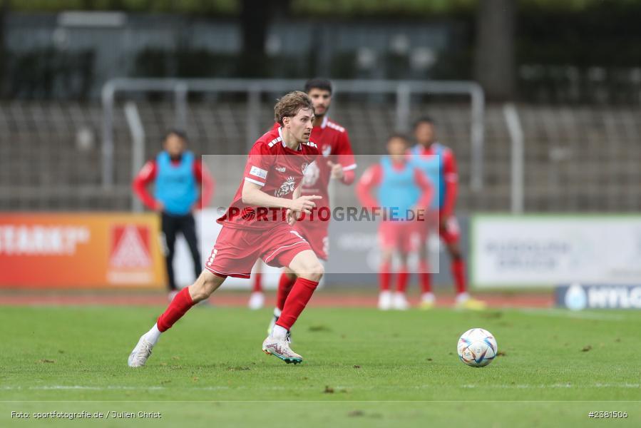 Benedict Laverty, Sachs Stadion, Schweinfurt, 23.09.2023, sport, action, BFV, Fussball, Saison 2023/2024, 11. Spieltag, Regionalliga Bayern, TGM, FCS, Türkgücü München, 1. FC Schweinfurt 1905 - Bild-ID: 2381506