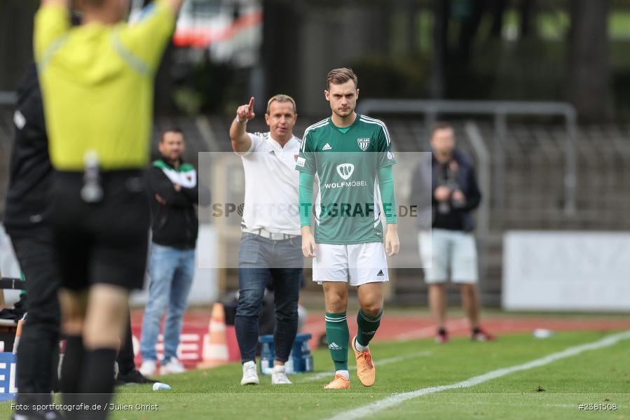 Fabio Bozesan, Sachs Stadion, Schweinfurt, 23.09.2023, sport, action, BFV, Fussball, Saison 2023/2024, 11. Spieltag, Regionalliga Bayern, TGM, FCS, Türkgücü München, 1. FC Schweinfurt 1905 - Bild-ID: 2381508
