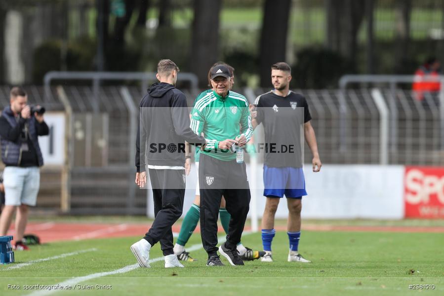 Norbert Kleider, Sachs Stadion, Schweinfurt, 23.09.2023, sport, action, BFV, Fussball, Saison 2023/2024, 11. Spieltag, Regionalliga Bayern, TGM, FCS, Türkgücü München, 1. FC Schweinfurt 1905 - Bild-ID: 2381510
