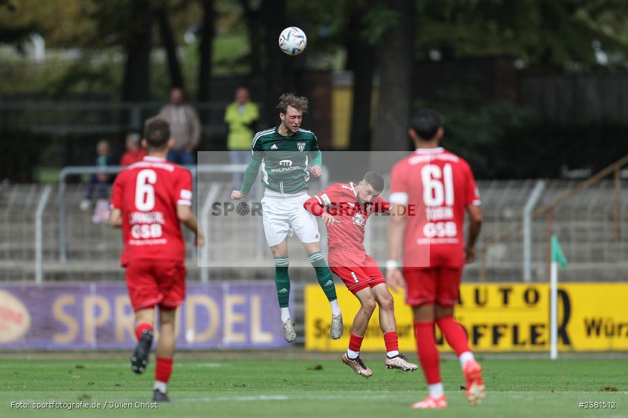 Tom Feulner, Sachs Stadion, Schweinfurt, 23.09.2023, sport, action, BFV, Fussball, Saison 2023/2024, 11. Spieltag, Regionalliga Bayern, TGM, FCS, Türkgücü München, 1. FC Schweinfurt 1905 - Bild-ID: 2381512